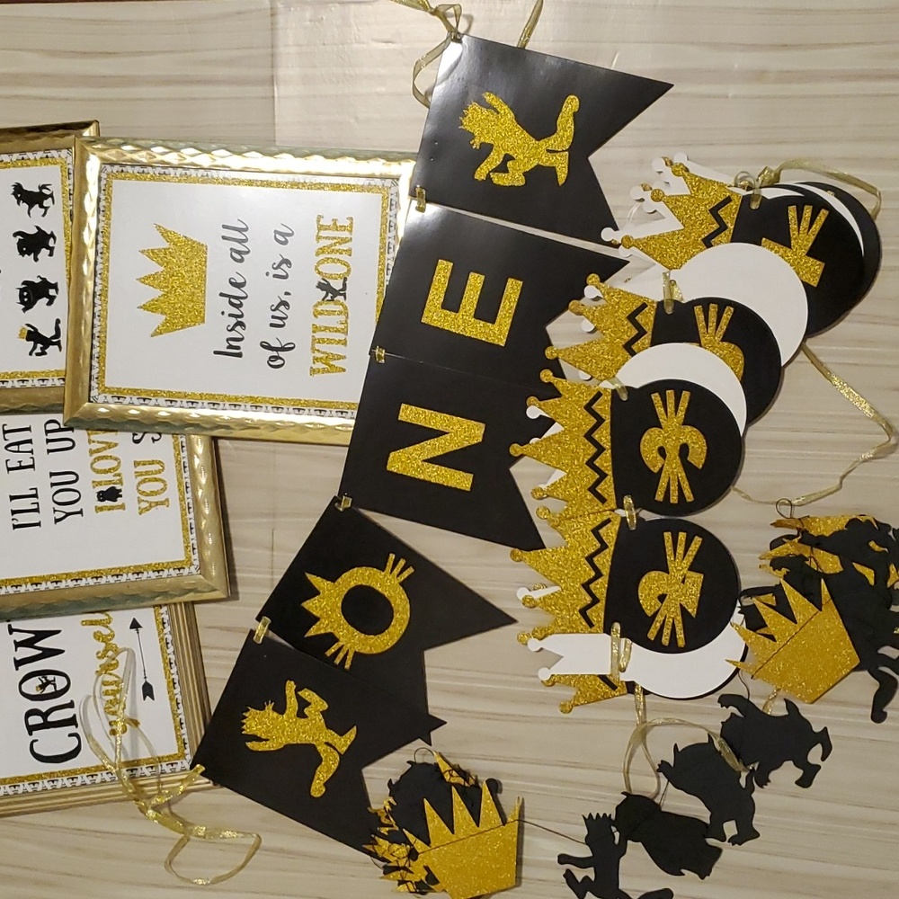 Where the wild things are "wild one" birthday decor